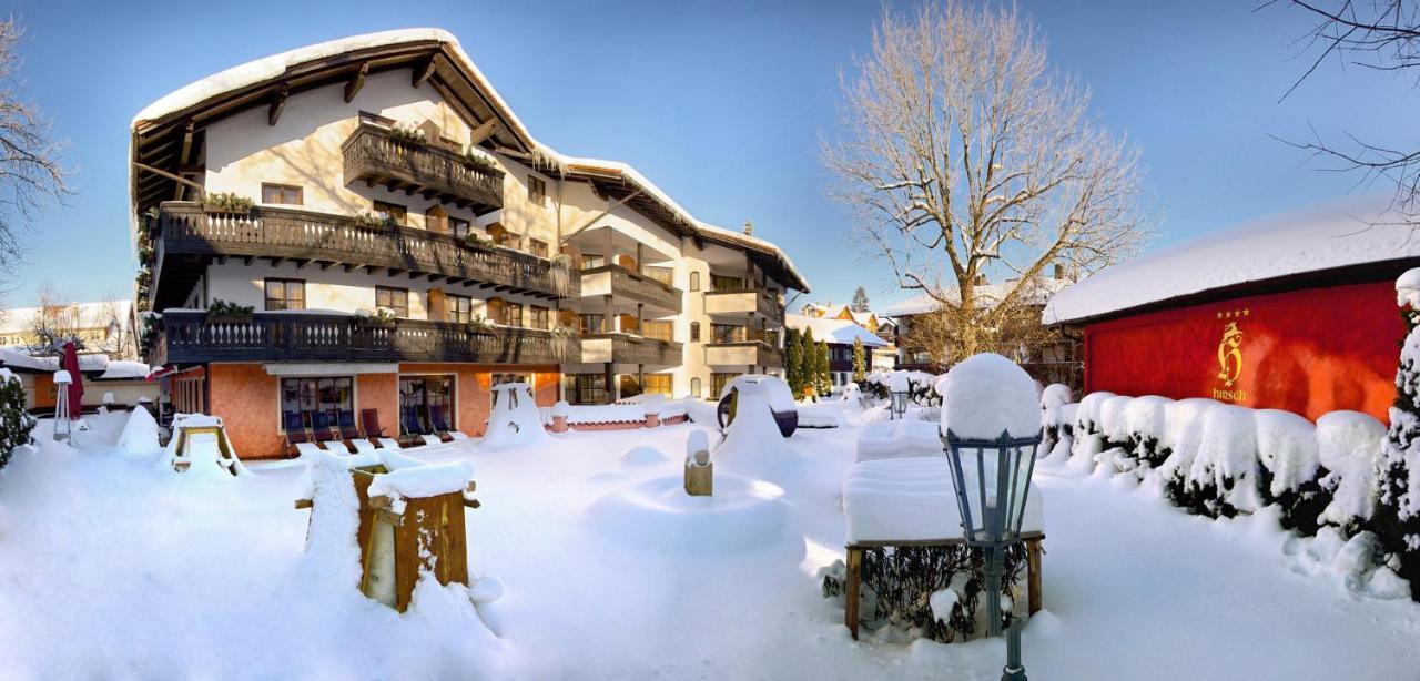 Hotel Hirsch Oberstaufen Exteriér fotografie